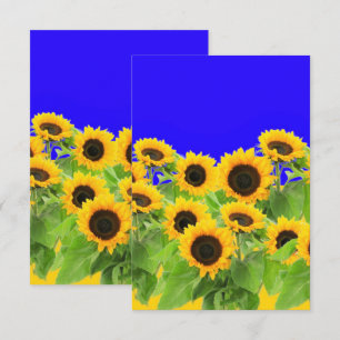 Sunflowers Card