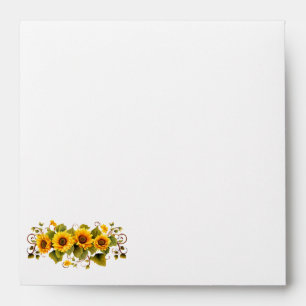 Sunflowers Card Envelope