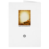 Sunflowers Cards (Back)
