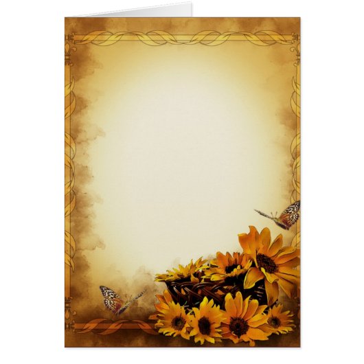 Sunflowers Cards (Front)