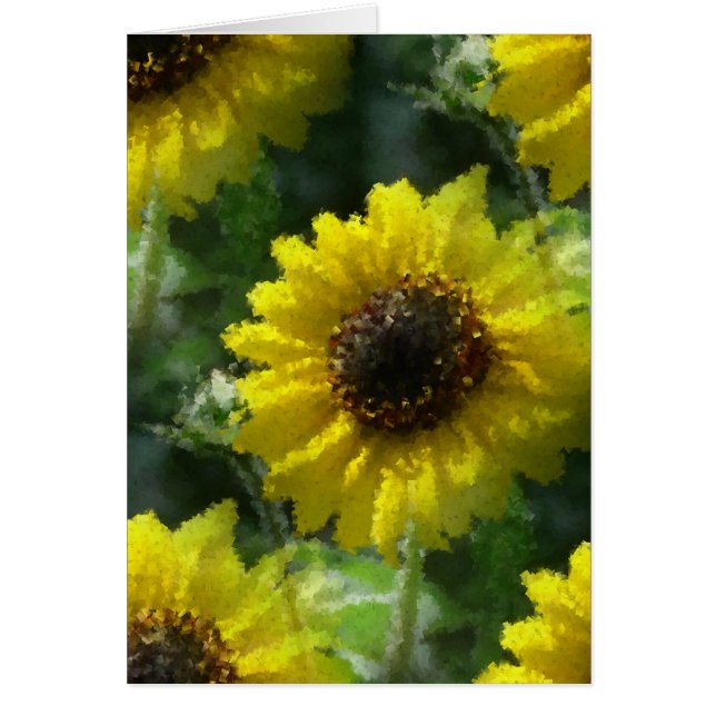 Sunflowers Cards (Front)