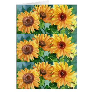 Sunflowers Cards