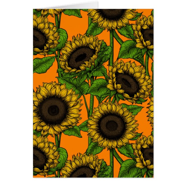 Sunflowers Cards (Front)