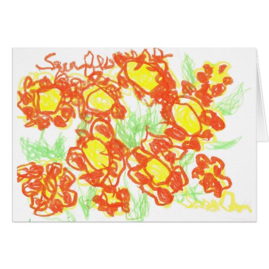 Sunflowers Cards (Front Horizontal)