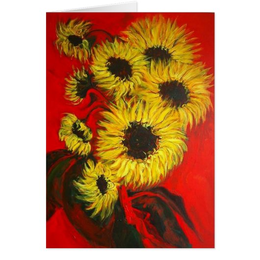 SUNFLOWERS CARDS (Front)