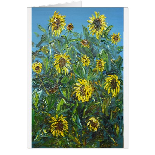 Sunflowers Cards (Front)