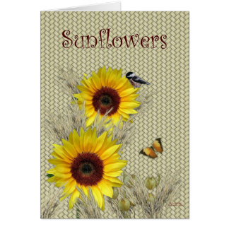 Sunflowers Cards