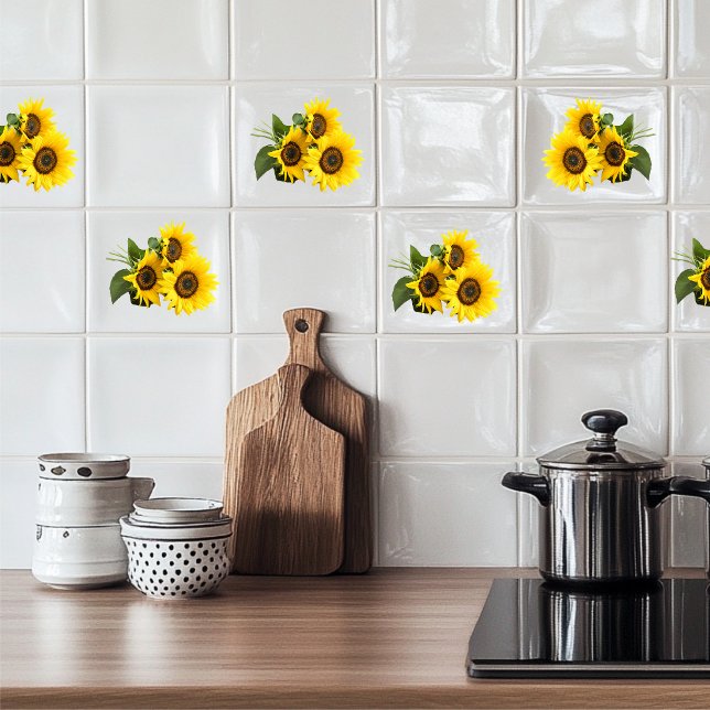 Sunflowers  ceramic tile (Creator Uploaded)