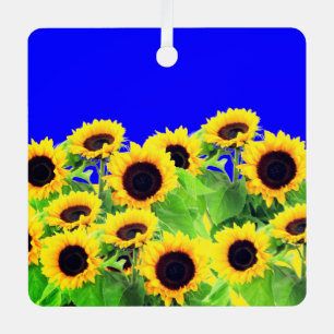Sunflowers Christmas Ornament