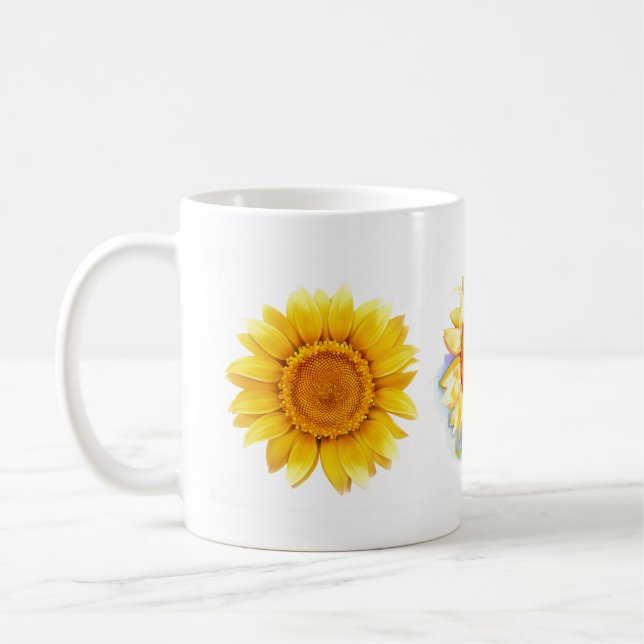 Sunflowers Classic Mug (Left)