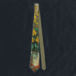 Sunflowers (Claude Monet, 1880) Neck Tie<br><div class="desc">The design of this tie is based on a painting by the French impressionist painter Claude Monet (1840–1926).</div>