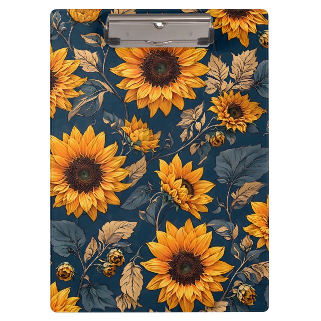 Sunflowers Clipboard (Front)