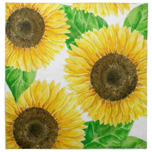 Sunflowers Cloth Napkin