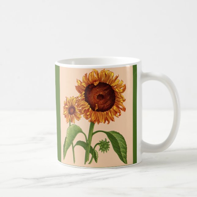 sunflowers coffee mug (Right)