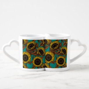 Sunflowers Coffee Mug Set