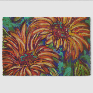 Sunflowers Coir Mat