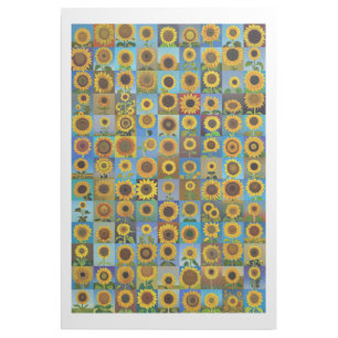Sunflowers collage gallery wrap