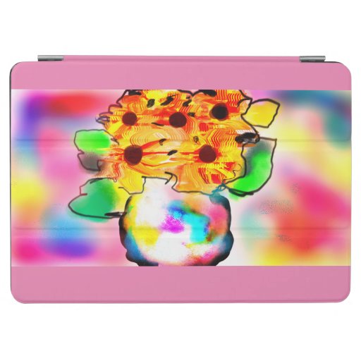 Sunflowers colorful spring  card magnet coffee mug iPad air cover