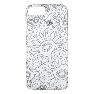 Coloring Pages iPhone 8 7 Cases Covers Zazzle