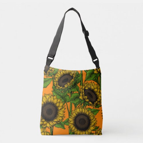 Sunflowers Crossbody Bag
