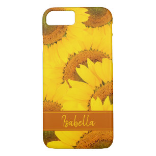 Sunflowers Custom Name iPhone 8/7 Case