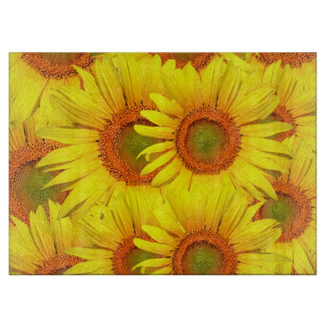 Sunflowers Cutting Board (Front)
