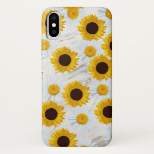 Sunflowers & daisies iPhone x case