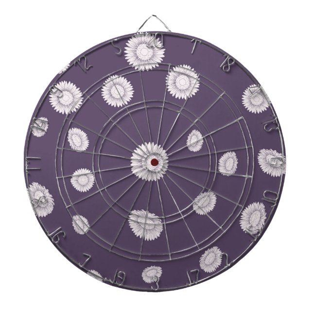 Sunflowers Dart Board (Front)