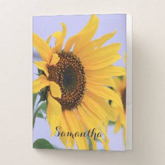 Sunflowers document folder