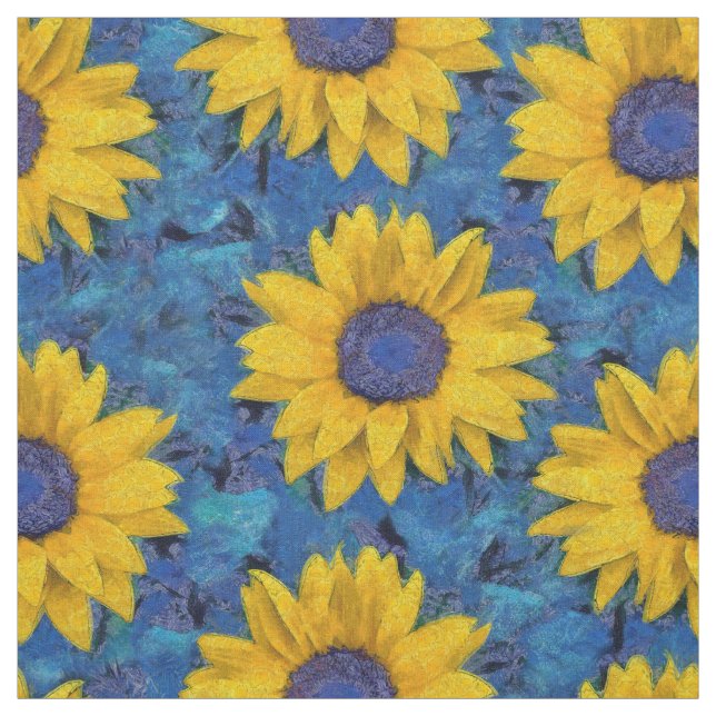 Sunflowers Fabric (Swatch)