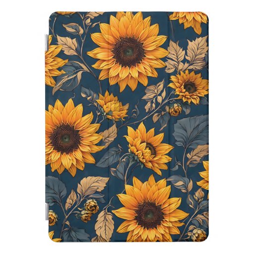Sunflowers Floral iPad Pro Cover