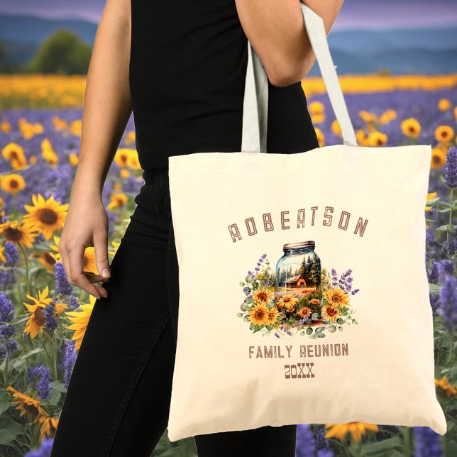 Sunflowers Forest Family Reunion Tote Bag (Sunflowers Forest Family Reunion Tote Bag)