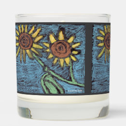 Sunflowers Forever - Kids Art for CHOC Scented Candle