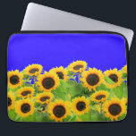 Sunflowers - Freedom Ukraine Peace Ukrainian Flag  Laptop Sleeve<br><div class="desc">Sunflowers - Freedom Ukraine Peace Ukrainian Flag - Support Independence Together - Victory ! Let's make the world a better place - everybody together ! A better world begins - depends - needs YOU too ! You can transfer to 1000 Zazzle products. Resize and move or remove and add elements...</div>