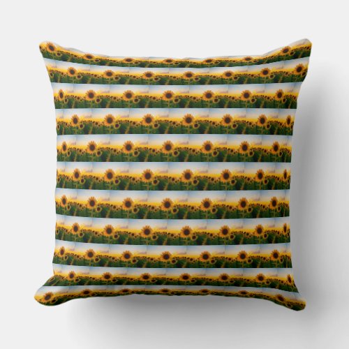 SUNFLOWERS GALORE OUTDOOR PILLOW