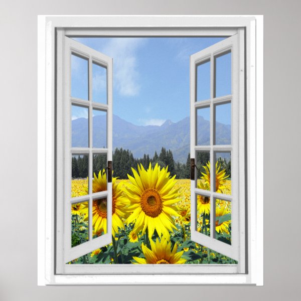 Window View Art & Wall Décor Zazzle