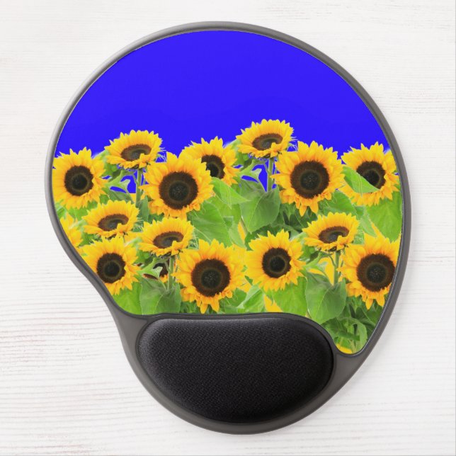 Sunflowers Gel Mouse Pad (Front)