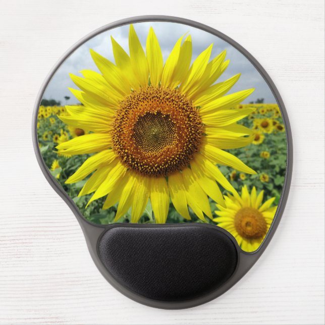 Sunflowers Gel Mouse Pad (Front)