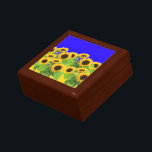 Sunflowers Gift Box Ukrainian Flag Colors Freedom<br><div class="desc">Sunflowers Gift Boxes - Ukrainian Flag Colors - Peace - Freedom Ukraine - Support Independence Together - Victory ! Let's make the world a better place - everybody together ! A better world begins - depends - needs YOU too ! You can transfer to 1000 Zazzle products. Resize and move...</div>