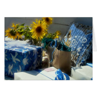 sunflowers & gifts cards