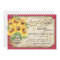 Sunflowers Gingham Country Picnic Bridal Shower