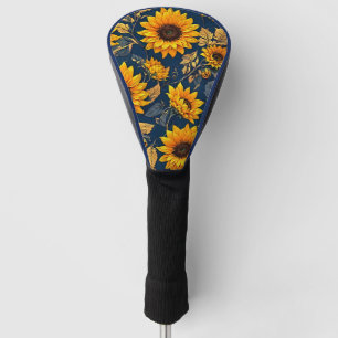 Sunflowers Golf Head Cover – Tee in Bloom