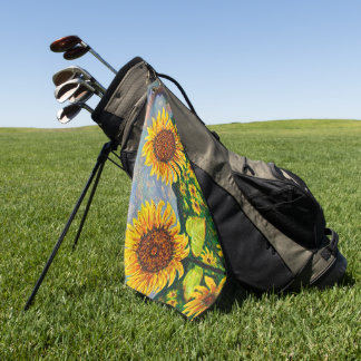 Sunflowers! Golf Towel