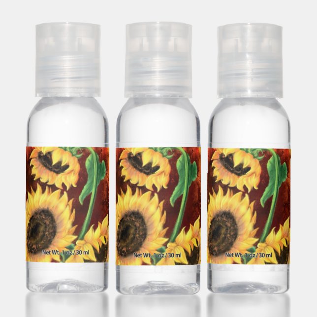 Sunflowers Hand Sanitizer (Set)