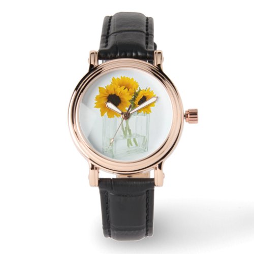 Sunflowers in a Vase watches