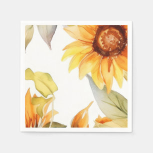 Sunflowers in Bloom Napkins
