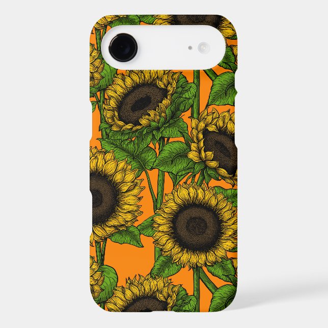 Sunflowers Iphone Case (Back)