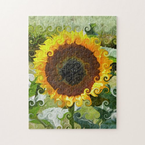 SUNFLOWERS JIGSAW PUZZLE