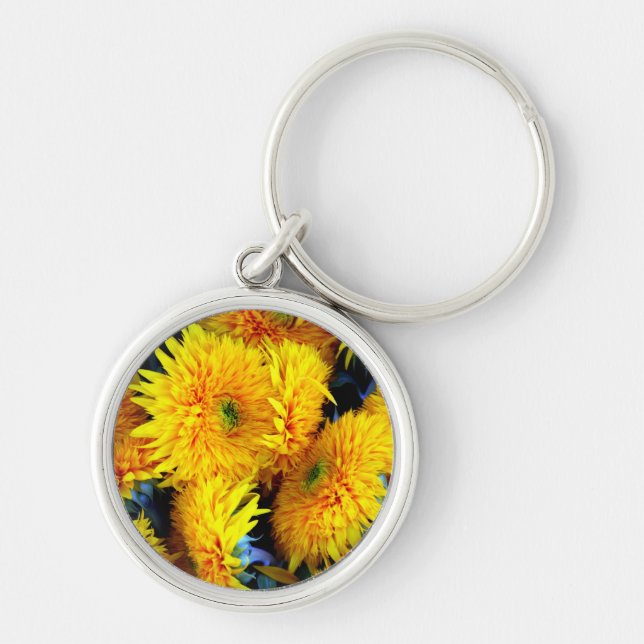 Sunflowers Keychain (Front)