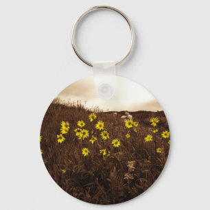 Sunflowers Keychain